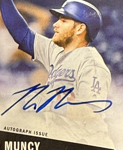 2020 Topps Archives Max Muncy Will Smith Dual Auto 42/150 Dodgers Game 7 Ws Hr