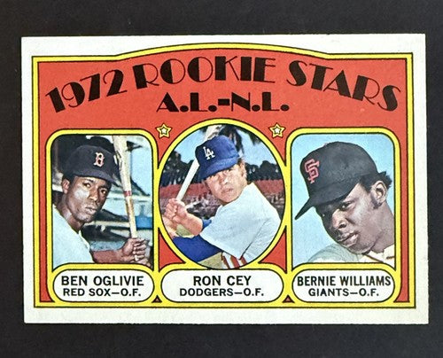1972 TOPPS #761 ROOKIE STARS BEN OGLIVIE, RON CEY CARD NM MINT+ Beauty