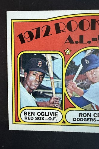 1972 TOPPS #761 ROOKIE STARS BEN OGLIVIE, RON CEY CARD NM MINT+ Beauty