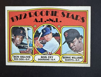 1972 TOPPS #761 ROOKIE STARS BEN OGLIVIE, RON CEY CARD NM MINT+ Beauty