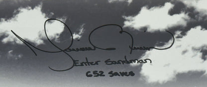 Mariano Rivera Signed 16x20 Framed Photo Enter Sandman 652 Saves Auto Steiner