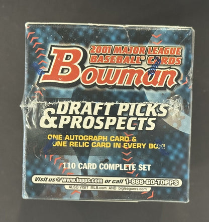2001 Bowman Draft Picks and Prospects Factory Sealed Set Ichiro rookie Rc Mint
