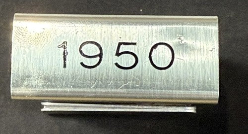 Brooklyn Dodgers 1950 Baseball Schedule Metal Cigarette Case Jackie Robinson