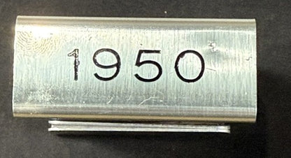 Brooklyn Dodgers 1950 Baseball Schedule Metal Cigarette Case Jackie Robinson