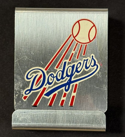Brooklyn Dodgers 1950 Baseball Schedule Metal Cigarette Case Jackie Robinson