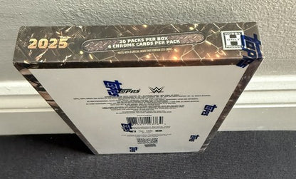 2025 Topps Chrome Mint WWE X Cactus Jack Wrestling Sealed Hobby Box Travis Scott