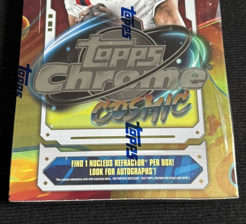 2024 Topps Cosmic Chrome Football Factory Sealed Hobby Box