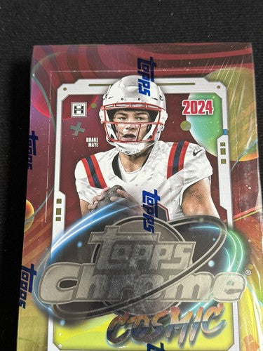 2024 Topps Cosmic Chrome Football Factory Sealed Hobby Box
