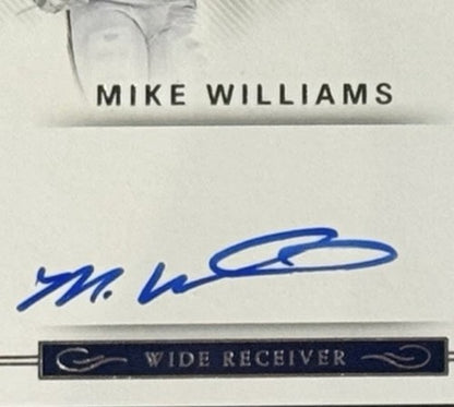 2017 National Treasures Mike Williams  Rookie Patch Auto /99 Booklet RC In Case