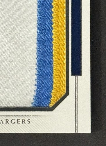 2017 National Treasures Mike Williams  Rookie Patch Auto /99 Booklet RC In Case