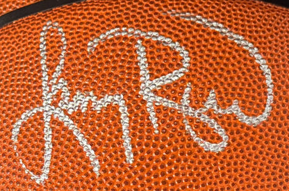 Larry Bird Signed Wilson I/O Basketball Celtics HOF Mint Autograph PSA COA