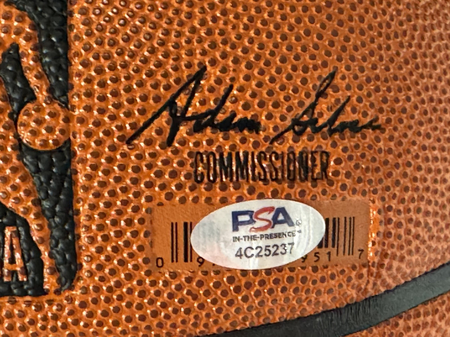 Larry Bird Signed Wilson I/O Basketball Celtics HOF Mint Autograph PSA COA