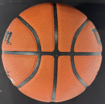 Larry Bird Signed Wilson I/O Basketball Celtics HOF Mint Autograph PSA COA