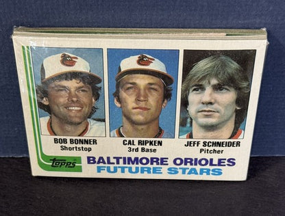 1982 Topps Grocery cello pack Sealed  12 Cards Cal Ripken Jr Rookie #21 Top Mint