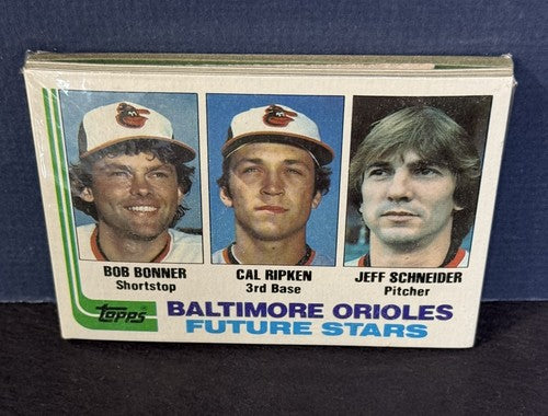 1982 Topps Grocery cello pack Sealed  12 Cards Cal Ripken Jr Rookie #21 Top Mint