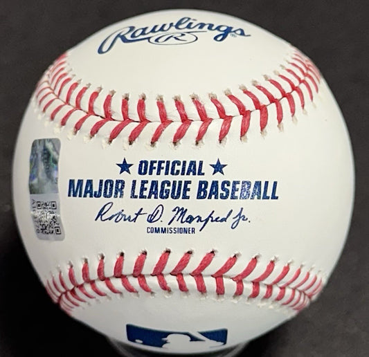 Ben Rice Signed Official MLB Baseball NY Yankees MLB Debut Auto Steiner COA