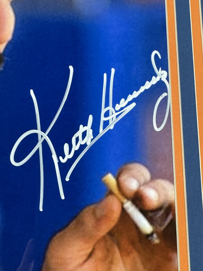 Keith Hernandez Signed 16x20 Photo Framed Smoking NY Mets Auto Steiner COA