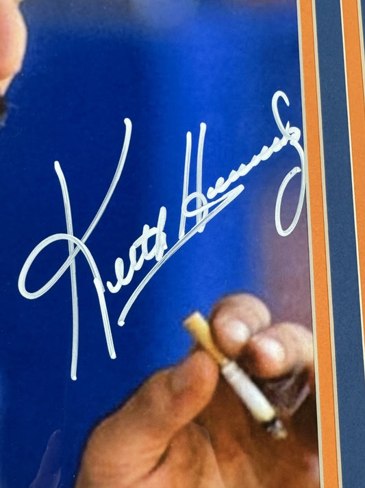 Keith Hernandez Signed 16x20 Photo Framed Smoking NY Mets Auto Steiner COA