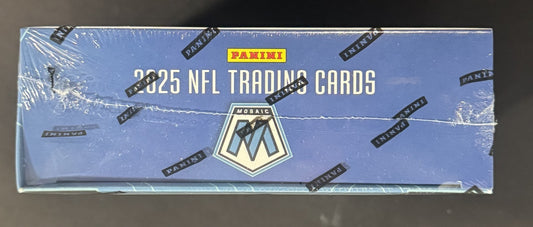 2025 Panini Mosaic NFL Mega Box Factory Sealed Purple Reactive Parallels