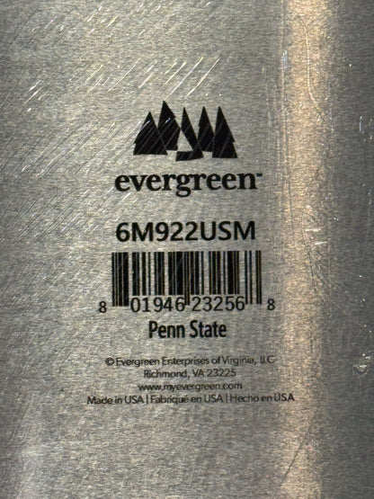 Penn State University 12x16 Evergreen Metal Sign Sealed Licensed Made in USA