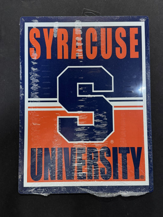 Syracuse University 12x16 Evergreen Metal Sign Sealed Licensed Made in USA