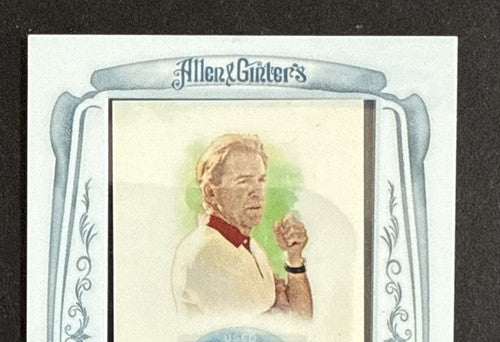 NICK SABAN 2013 ALLEN & GINTER'S #NBRNS THE WORLD'S CHAMPIONS FRAMED MINI RELIC