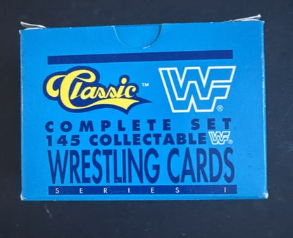 1990 Classic WWF Series 1 Wrestling Complete Factory Set Sealed Hulk Hogan