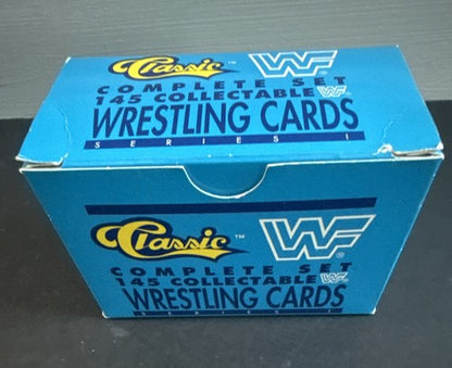 1990 Classic WWF Series 1 Wrestling Complete Factory Set Sealed Hulk Hogan