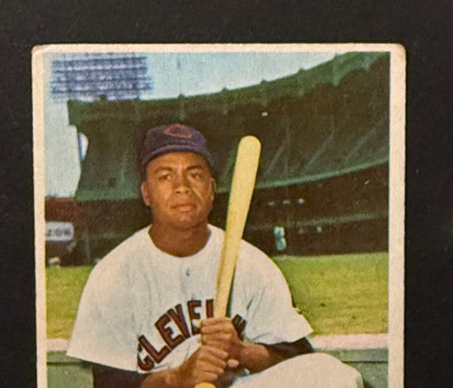 1954 Bowman # 84 Larry Doby VG - Vg + HOF Cleveland Indians