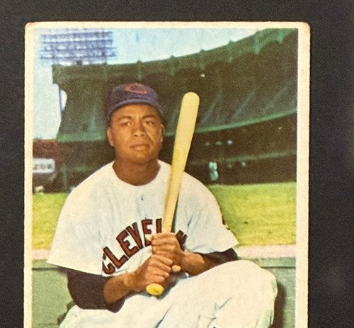 1954 Bowman # 84 Larry Doby VG - Vg + HOF Cleveland Indians