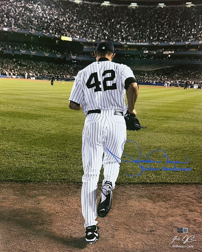 Mariano Rivera Yankees Signed 16x20 Framed Causi Photo Sandman Auto Steiner HOF