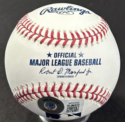 Kodai Senga Mets Signed Official MLB Baseball NY Mets Mint Autograph BAS COA