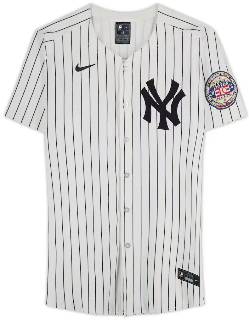Derek Jeter Signed Yankees Nike Pinstripe Authentic Jersey HOF 20 Auto MLB COA