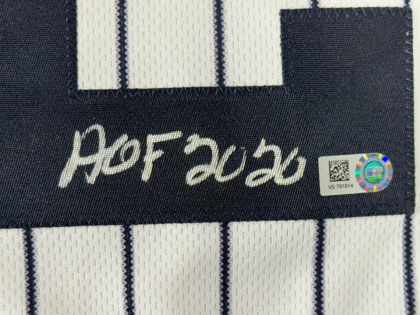 Derek Jeter Signed Yankees Nike Pinstripe Authentic Jersey HOF 20 Auto MLB COA