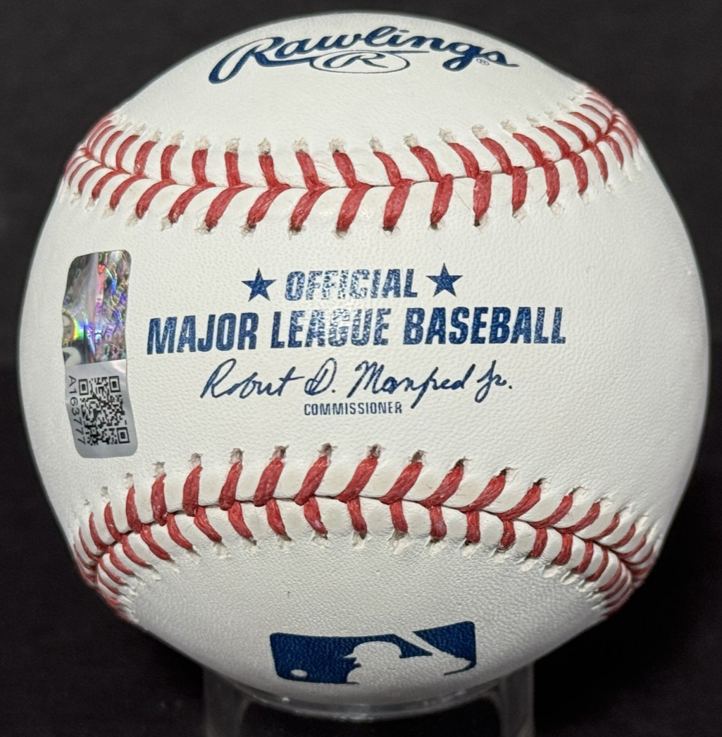 Ben Rice Signed Official MLB Baseball Yankees MLB Debut Autograph Steiner COA
