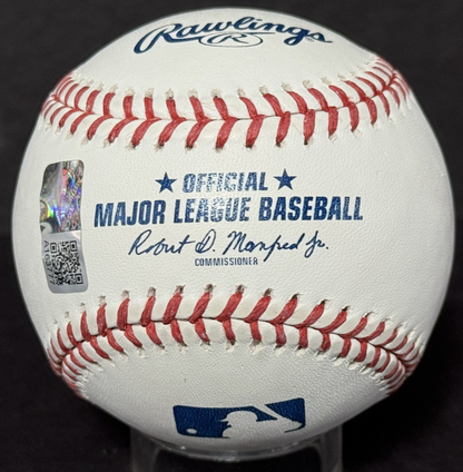 Ben Rice Signed Official MLB Baseball Yankees MLB Debut Autograph Steiner COA