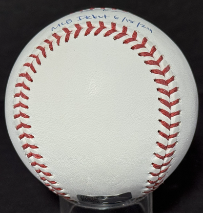 Ben Rice Signed Official MLB Baseball Yankees MLB Debut Autograph Steiner COA
