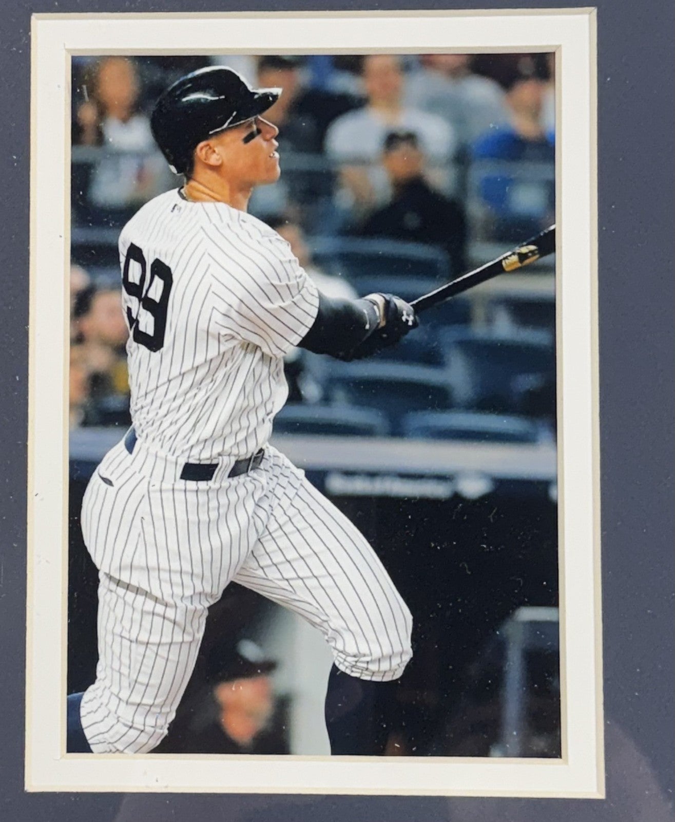Aaron Judge Signed Framed Yankees Nike Jersey 25 AL MVP Auto Fanatics Mlb Coa