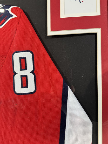 Alex Ovechkin Signed Framed Capitals Jersey 895 Goal 4-6-25  Auto Fanatics COA