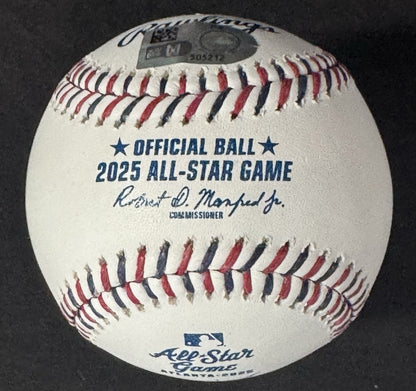 Francisco Lindor Signed 2025 All Star Game Baseball NY Mets Auto Fanatics COA