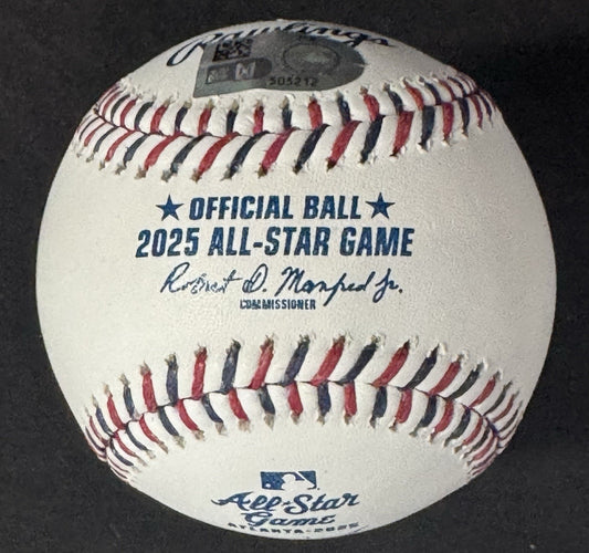 Francisco Lindor Signed 2025 All Star Game Baseball NY Mets Auto Fanatics COA