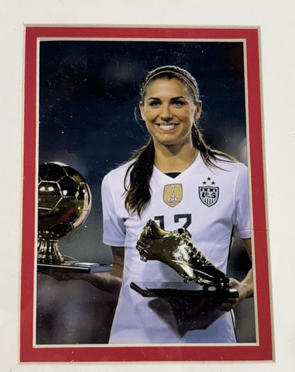 Alex Morgan Womens World Cup Signed USA Soccer Jersey Framed Auto Steiner CX COA