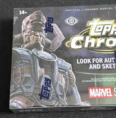 2025 Topps Marvel Studios Chrome Hobby Box FACTORY SEALED NEW Ready To Ship