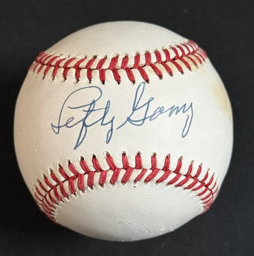 Lefty Gomez NY Yankees Signed Official Baseball MINT Auto JSA COA HOF