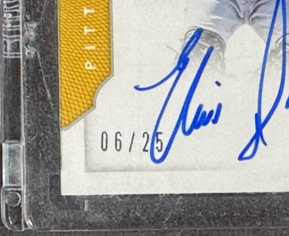 2016 Panini National Treasures Elias Diaz Rookie Patch Auto LE /25 Pirates RPA