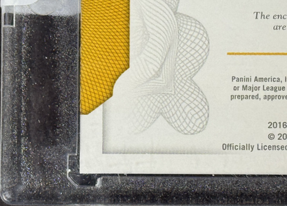 2016 Panini National Treasures Elias Diaz Rookie Patch Auto LE /25 Pirates RPA