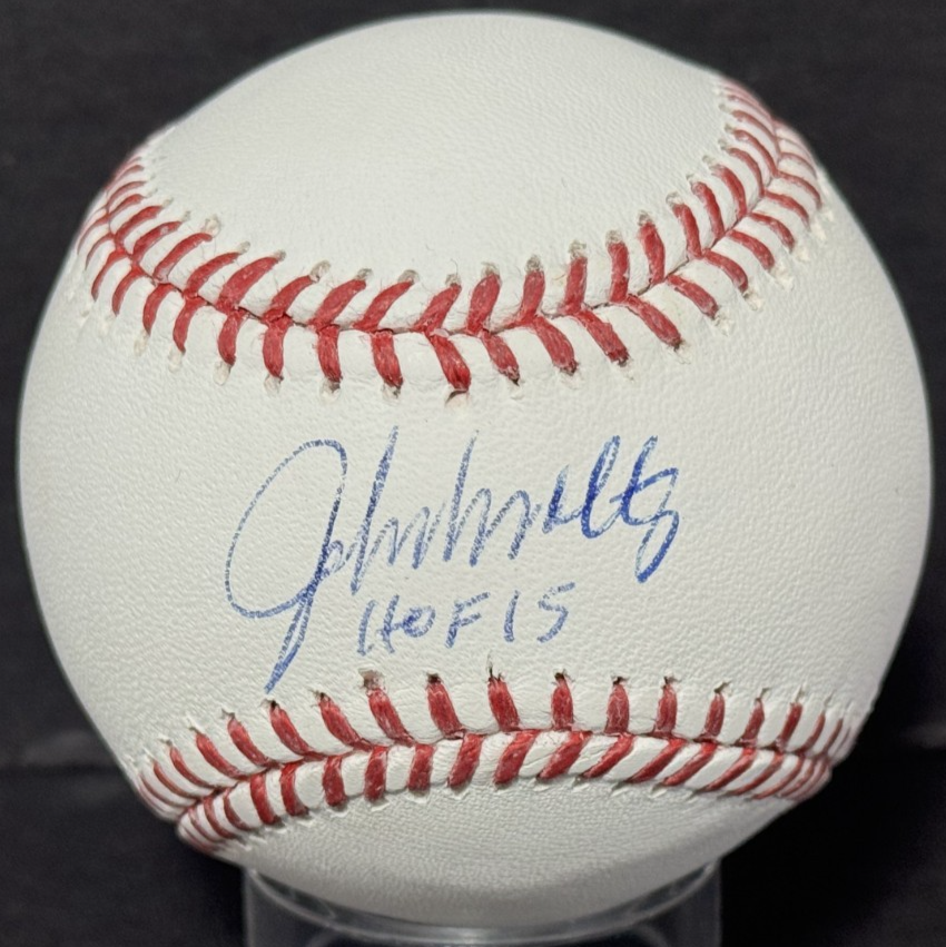John Smoltz Signed Official Mlb Baseball HOF 15 Auto MLB Holo COA Atlanta Braves