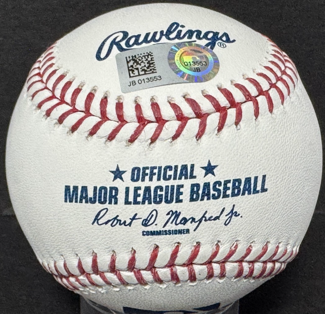 John Smoltz Signed Official Mlb Baseball HOF 15 Auto MLB Holo COA Atlanta Braves