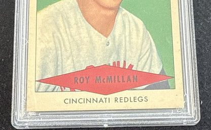 1954 Red Heart Roy McMillan PSA 8 NM - Mint Beauty  High End Centered
