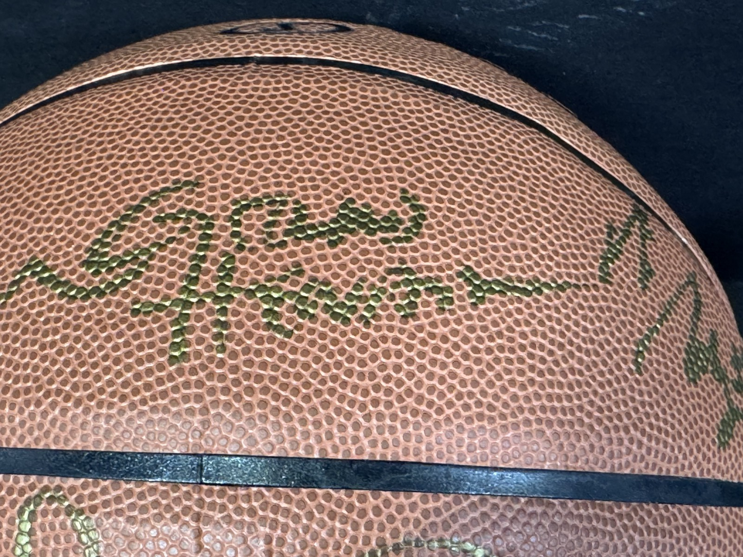 1981 Boston Celtics NBA Champs Team Signed Basketball BAS PSA W/case Larry Bird
